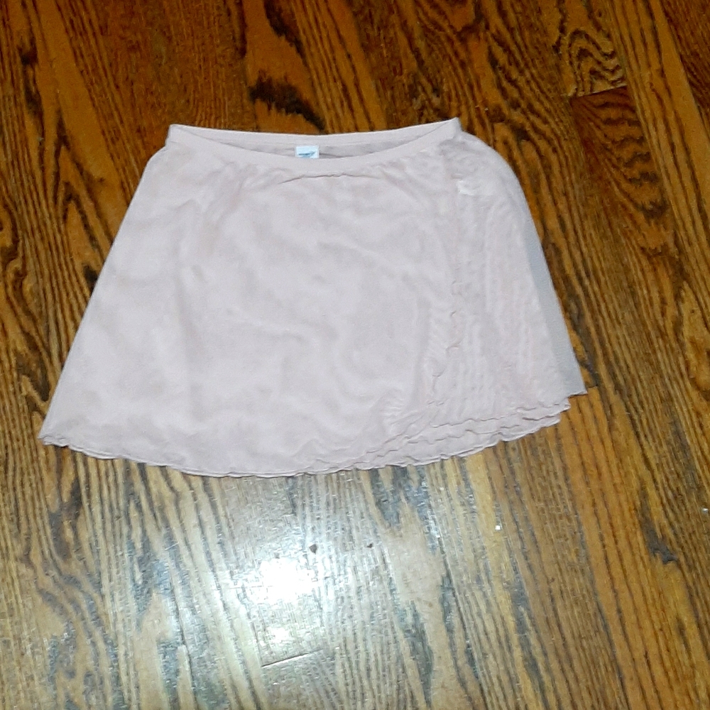 Girls size M pink dance skirt